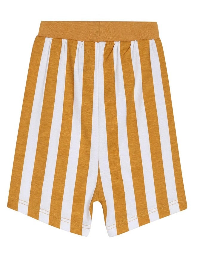 miniklub Baby Knitted Cotton Multi Color Short, Pack Of 3 (3-6M) - Image 2