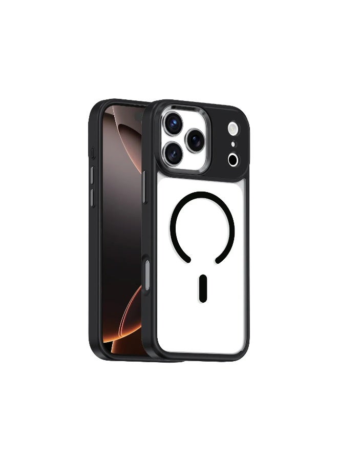 GREEN LION iPhone 17 Pro MagSafe Titan Case with High Grade Protection & Metal Buttons / Camera Protection / Comfortable Grip / Anti-Scratch / Drop Protection - Black - Image 1