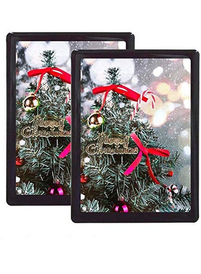 Sooard sooard Magnetic Photo Frames,New Tech Crystal Picture Frame for Refrigerator, (8X10) - Image 1