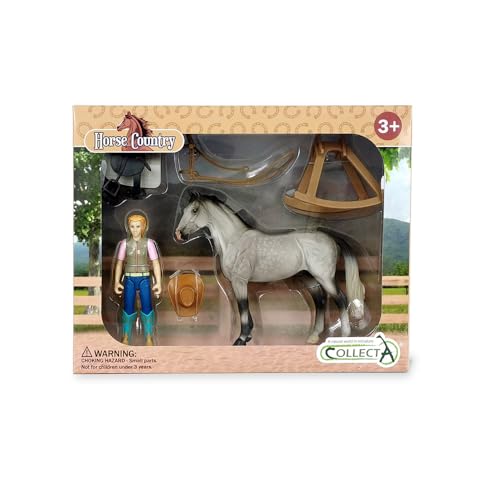 CollectA Western Rider and Horse Set Model 84245 - Image 1