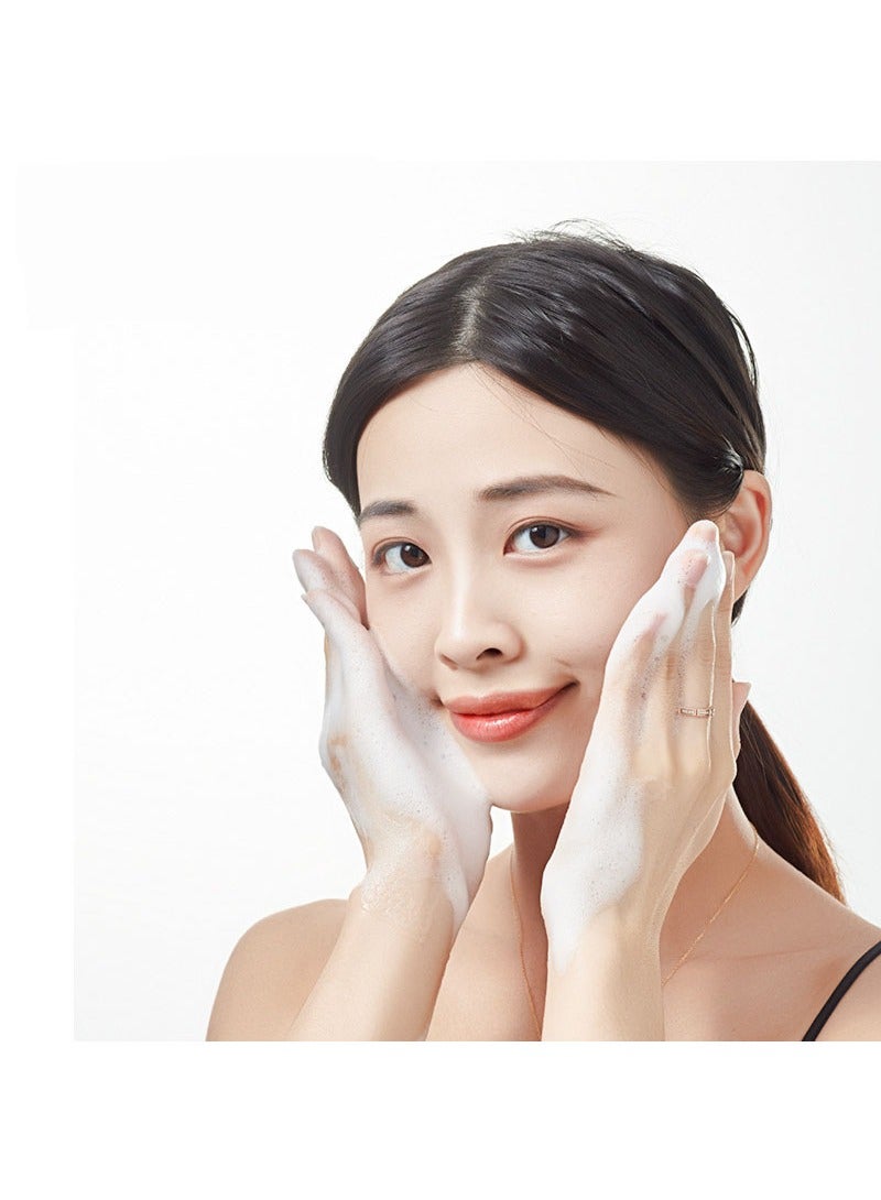 Furtey Electric Face Cleanser Foamer Face Cleanser Foamer Facial Cleanser Foaming Machine Marshmallow Foamer Portable Face Wash Foaming Bottle Skin Care Deep Skin Care Cleansing Tool (White)  - Image 2