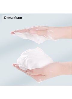 Furtey Electric Face Cleanser Foamer Face Cleanser Foamer Facial Cleanser Foaming Machine Marshmallow Foamer Portable Face Wash Foaming Bottle Skin Care Deep Skin Care Cleansing Tool (White)  - Image 3