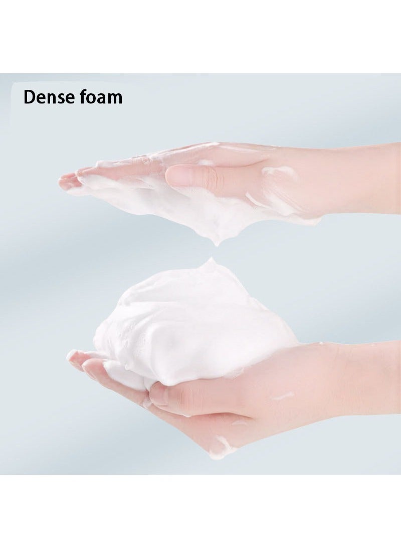 Furtey Electric Face Cleanser Foamer Face Cleanser Foamer Facial Cleanser Foaming Machine Marshmallow Foamer Portable Face Wash Foaming Bottle Skin Care Deep Skin Care Cleansing Tool (White)  - Image 3