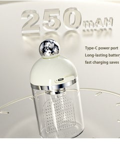 Furtey Electric Face Cleanser Foamer Face Cleanser Foamer Facial Cleanser Foaming Machine Marshmallow Foamer Portable Face Wash Foaming Bottle Skin Care Deep Skin Care Cleansing Tool (White)  - Image 5
