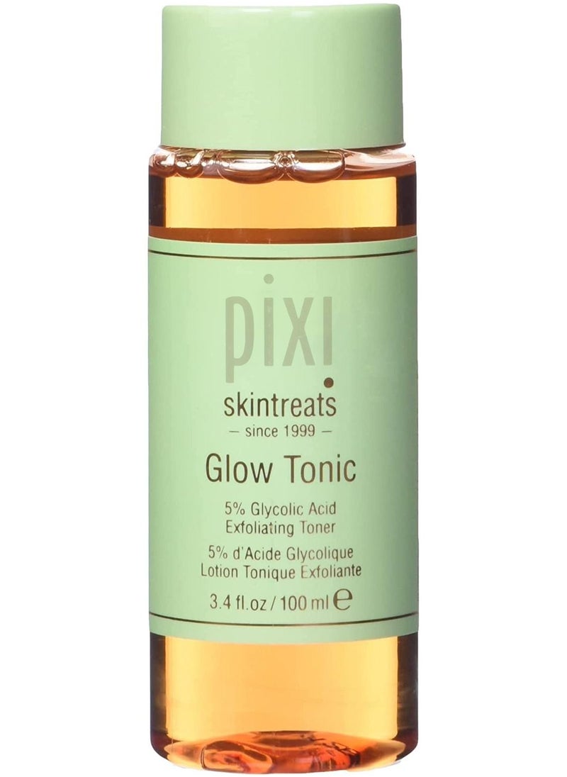 Skin Treats - Glow Tonic Exfoliating Toner 5% Glycolic Acid Clear 100ml - Image 1