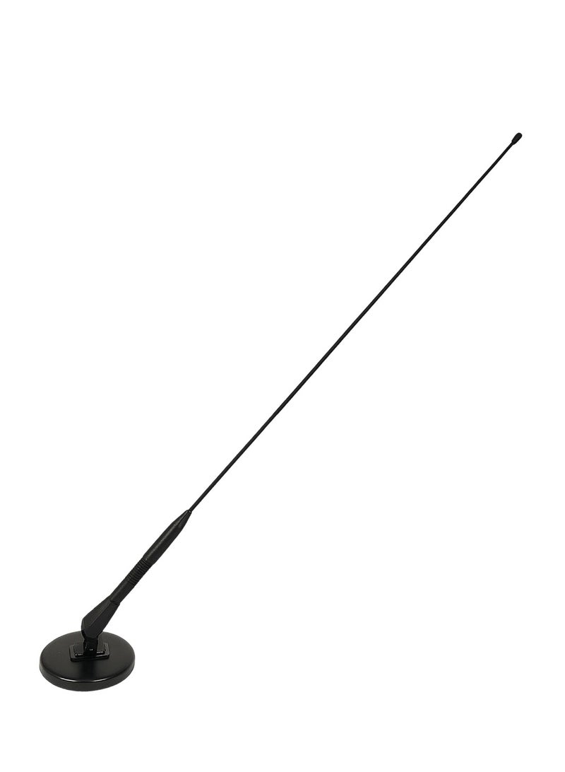 Universal Magnetic Car Antenna 60cm – Strong AM/FM Signal Reception with Inner Copper Coil, Waterproof  Dustproof, Easy Quick Install, Flexible Mast, Weather Resistant Auto Radio Aerial for Cars, Tr - Image 5