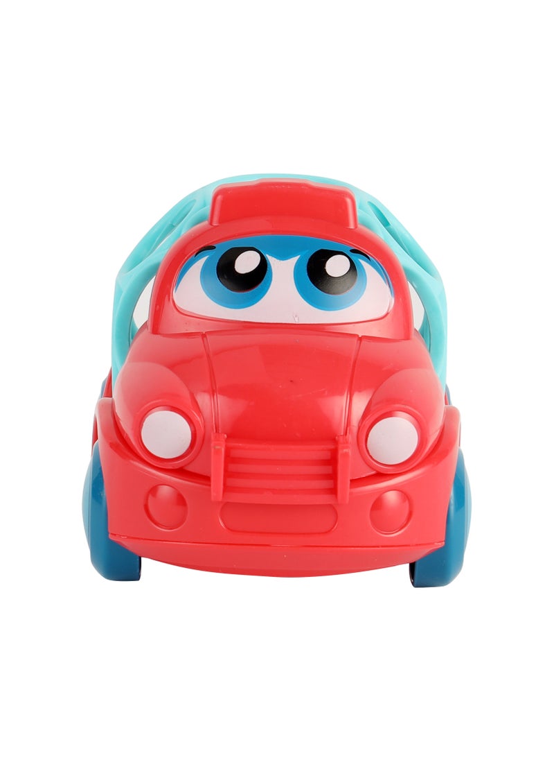 turtees - Turtees™ Colorful Attractive Plastic Non-Toxic Soft Baby Rattle Toys for Babies Fun Time (Red) - Image 1