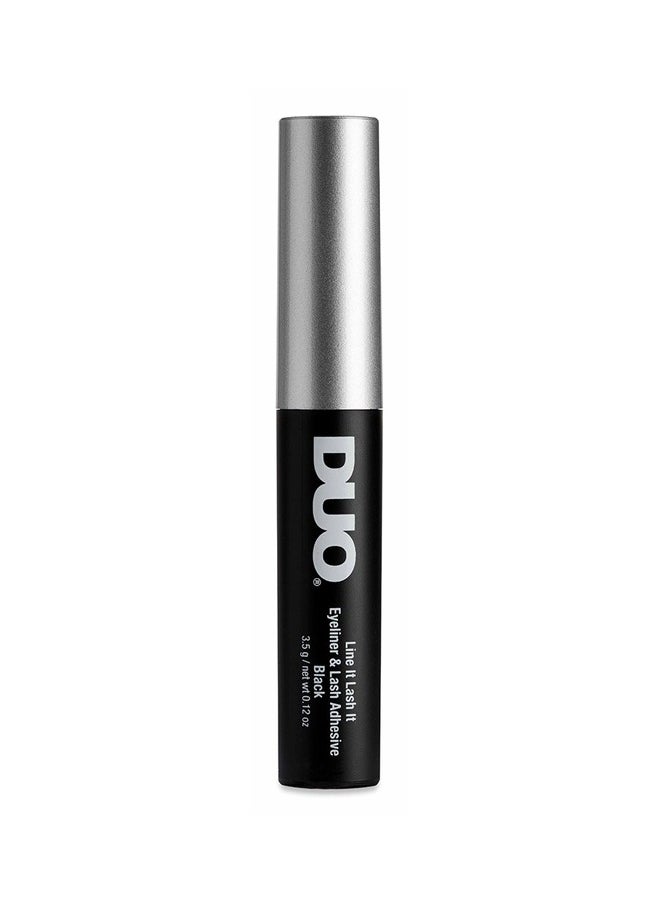 Duo Line It Lash It Adhesive Eyeliner – 3.5g, Long-Lasting Lash Glue and Liner