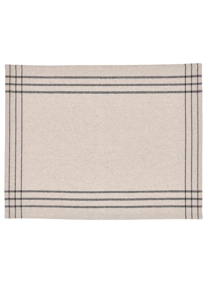 erorex Place mat, dark grey/natural, 35x45 cm  - Image 1