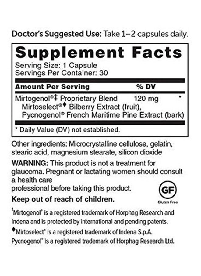 Dr. Whitaker - Ocular Pressure & Retina Defense Supplement to Support Healthy Intraocular Pressure Levels, Circulation & Eye Tissue (30 Capsules) - Image 1