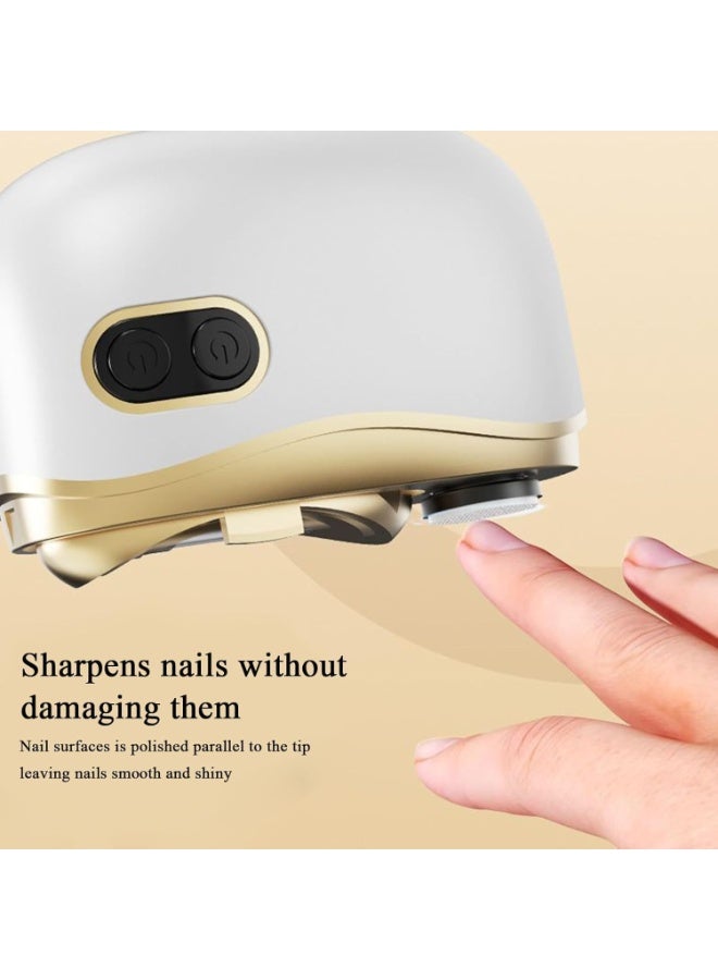 UGREEN ECO Electric Nail File Automatic Toe Buffing Nail Clippers Electric Automatic Nail Clippers for Cutting Toenails Electric Automatic with Polishing - Image 5