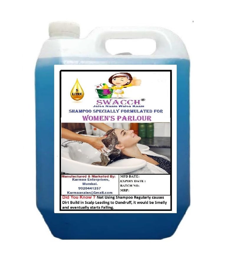 swacch Hair Shampoo For Womens Parlour 5 Litre Lavender - Image 1