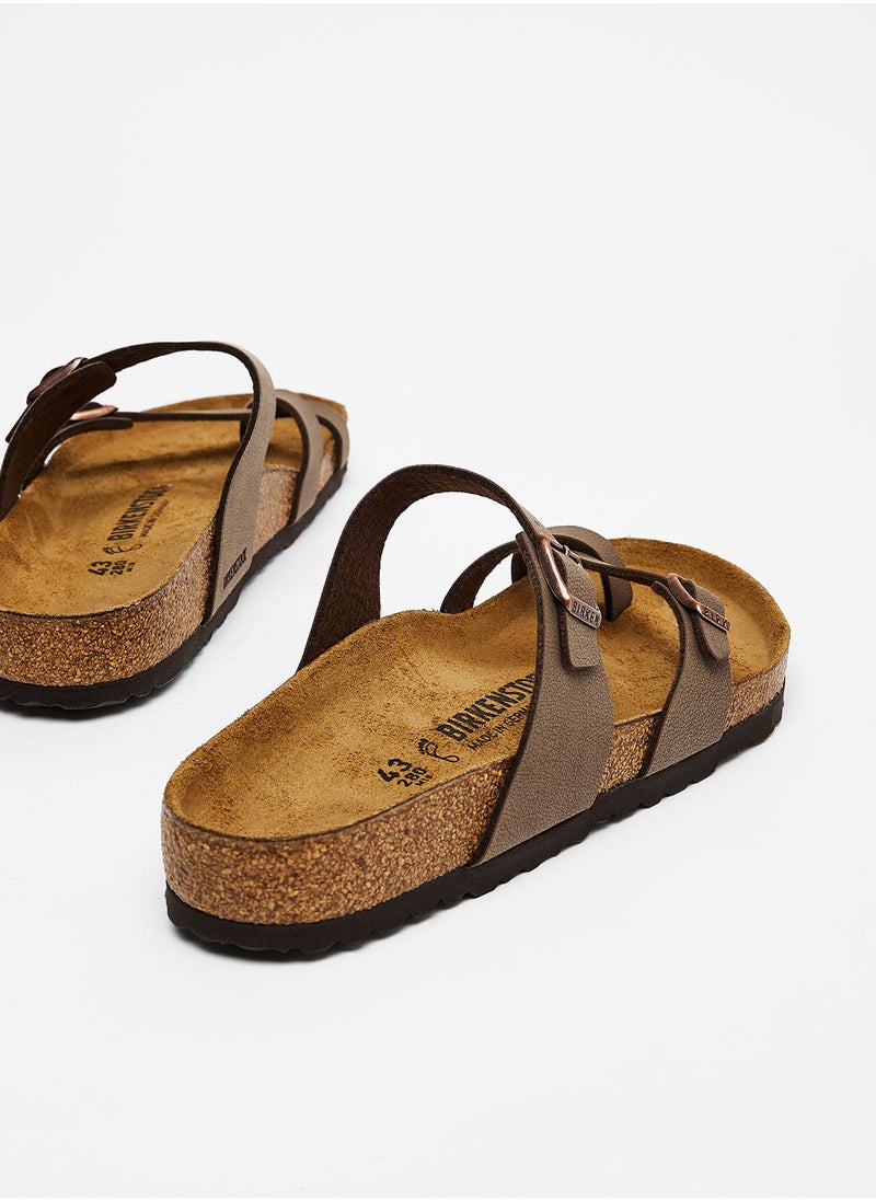 BIRKENSTOCK - Mayari Birko-Flor Nubuck Sandals - Image 1