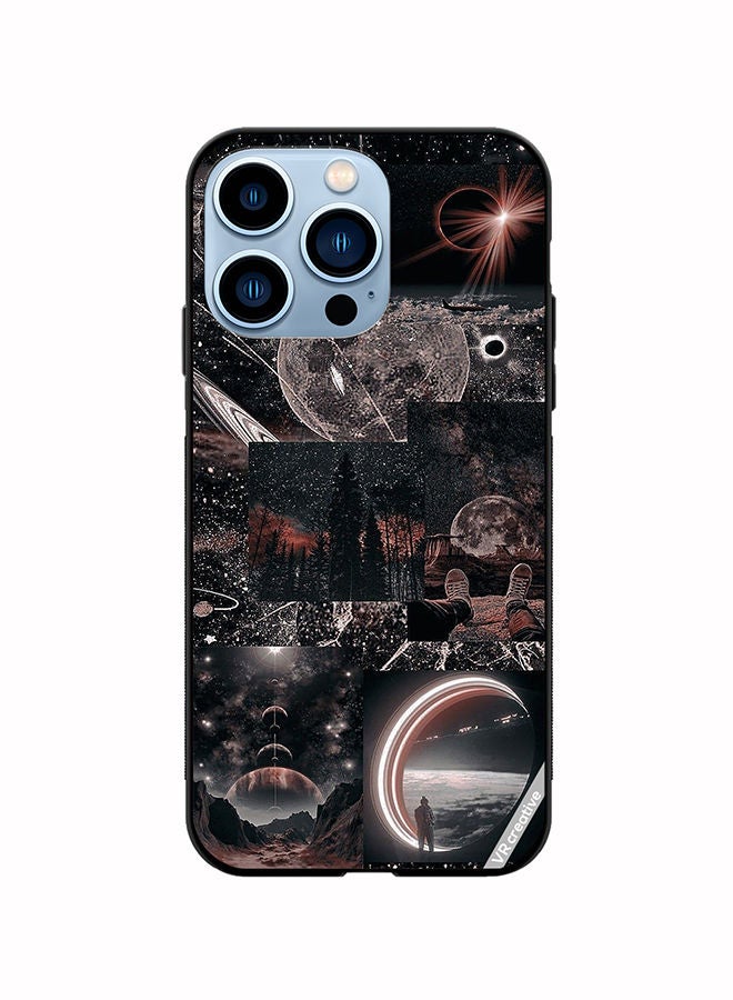 VR CREATIVE Protective Case Cover For Apple iPhone 14 Pro Max Galaxy Design Multicolour - Image 1
