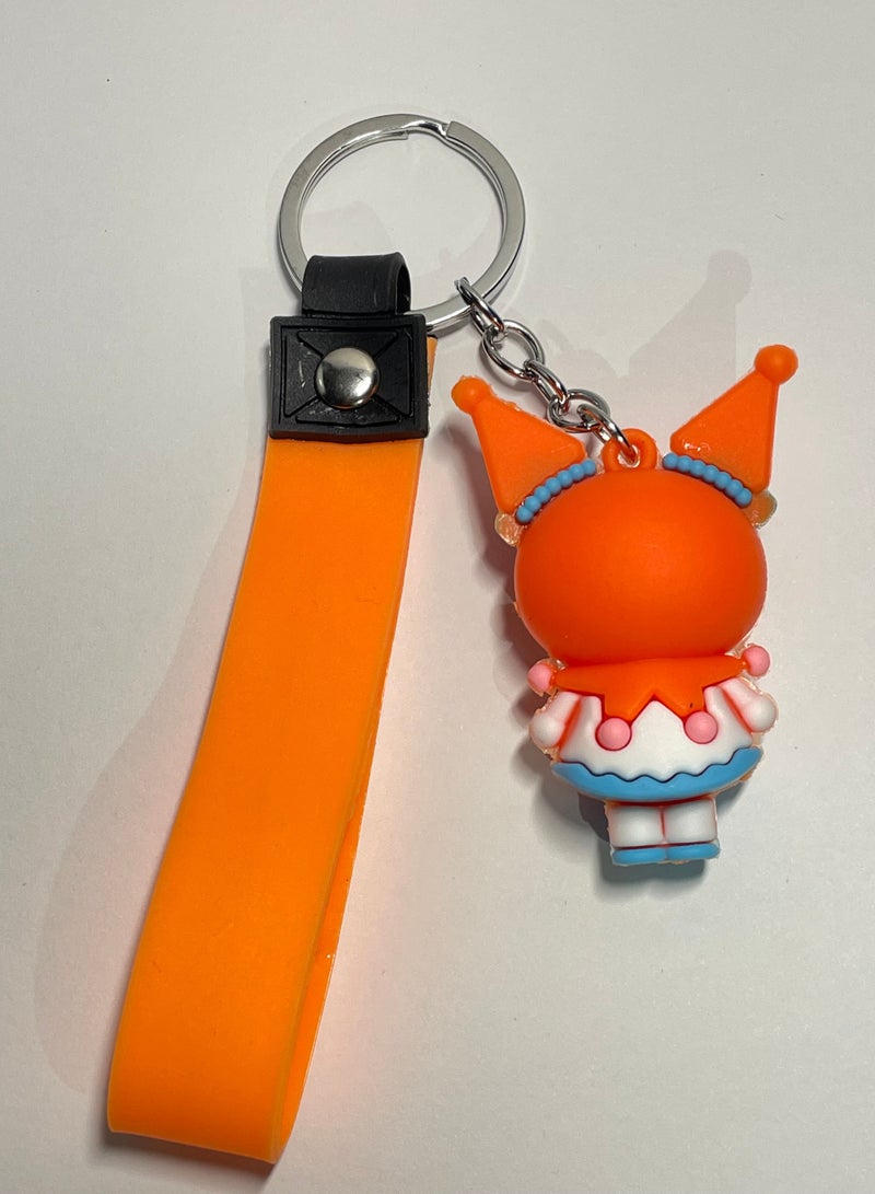 ميدالية مفاتيح كرتونية مميزة سلسلة مفاتيح بشخصية ديزني كيرومي ميلومي مع شريط يتناسب مع مفاتيح السيارة والحقيبة اكسسوار فريد وهدية ابداعية جميلة - Image 3