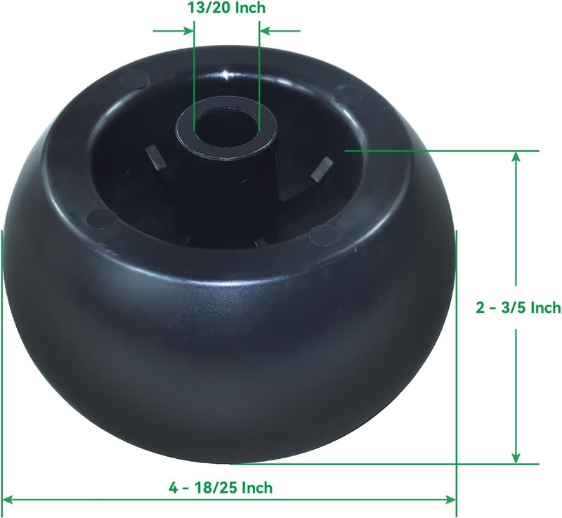 POSEAGLE 1-633109 Idler Pulley with 1-603299 Deck Wheel Replaces 116-4667, 126-4667, 126-7685, 1-633109, 633109, 132-9424, 1-603299, 68-2730, 710138, 116-9981, 103-4051, 103-5364 - Image 5