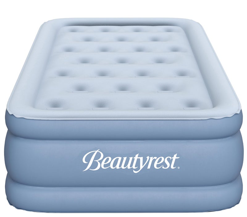 Beautyrest Beautyrest Posture Lux Air Bed Mattress with Express Pump and Raised Edge Support Ideal for Guests Camping and More 15 Twin 