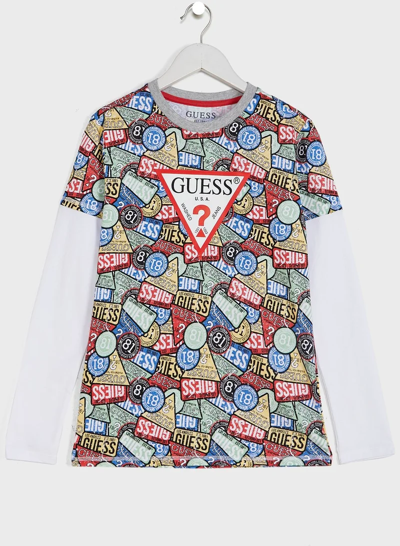 GUESS Kids Printed T-Shirt