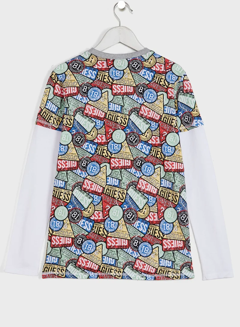 GUESS Kids Printed T-Shirt