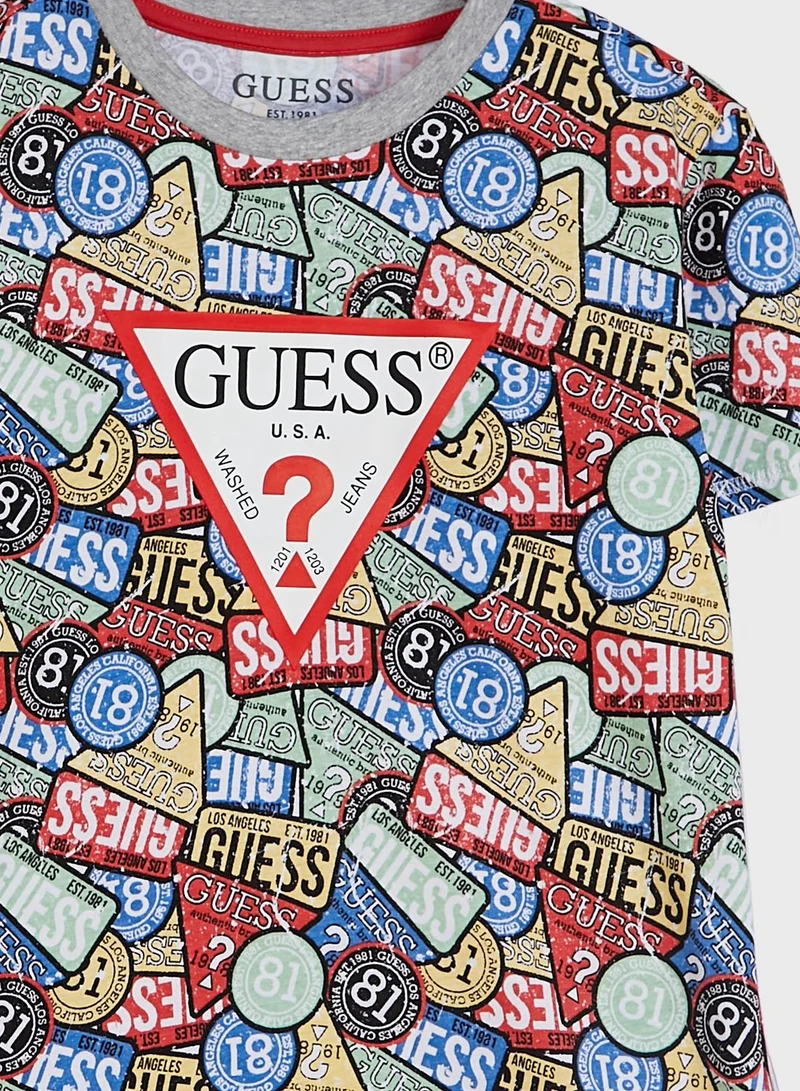 GUESS Kids Printed T-Shirt