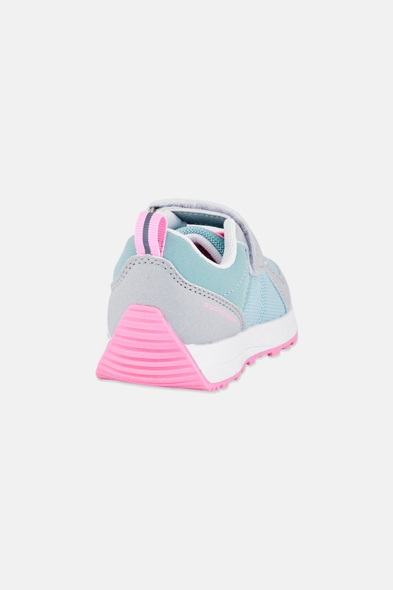 Rocawear Toddlers Girl Velcro Closure Outdoor Shoes, Multicolor - Image 3