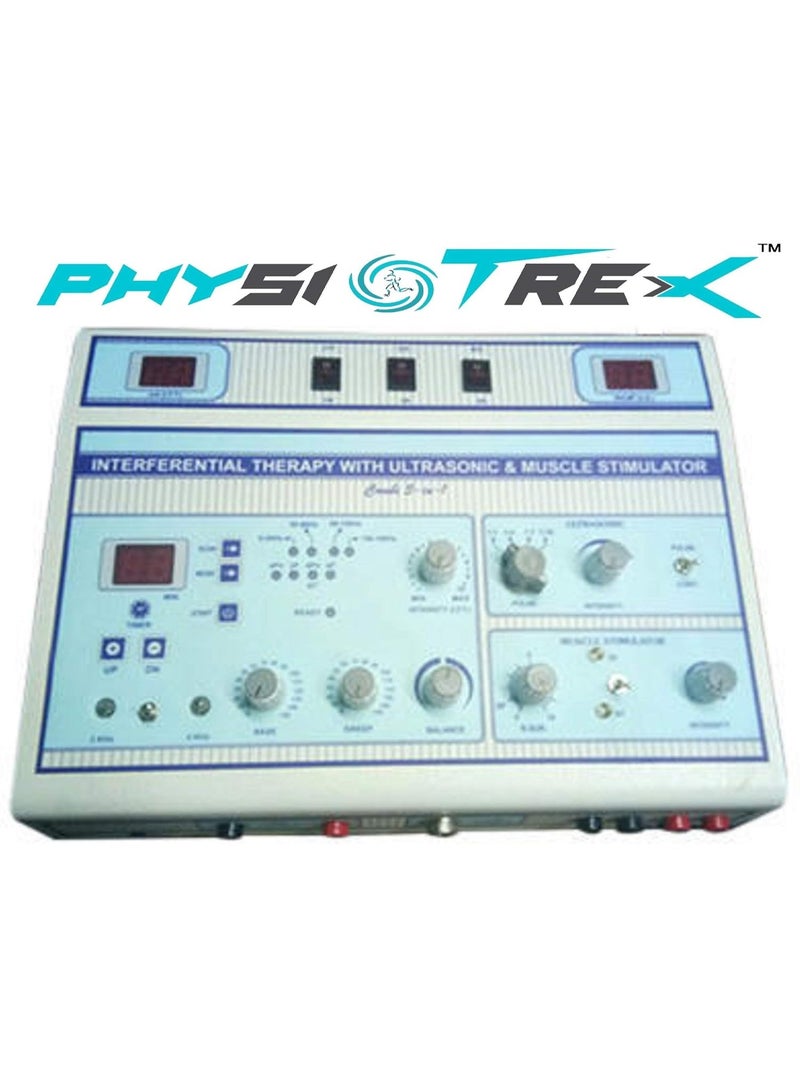 PHYSIOTREX جهاز PHYSIOTREX® من شركة MAKTREX INTERNATIONAL: نظام علاجي مدمج ومحوسب لتخفيف الألم، مزود بشاشة LCD و125 برنامجاً (وظيفة 3 في 1). - Image 4