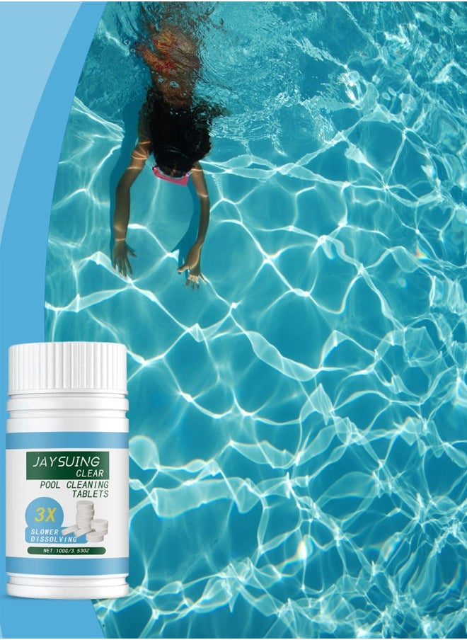 Jaysuing Swimming pool Cleaning Float With 200g Purifier Tablets Swimming Pool Dispenser Kit  - Image 5
