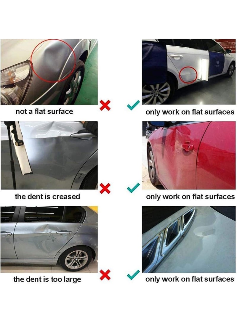 A large tool for repairing car dents, equipped with a suction cup, lever, and handle, for paintless dent removal. Suitable for car body panels, glass, mirrors, granite, and tiles. It features a strong grip and is a durable, portable hand tool (orange). - Image 2