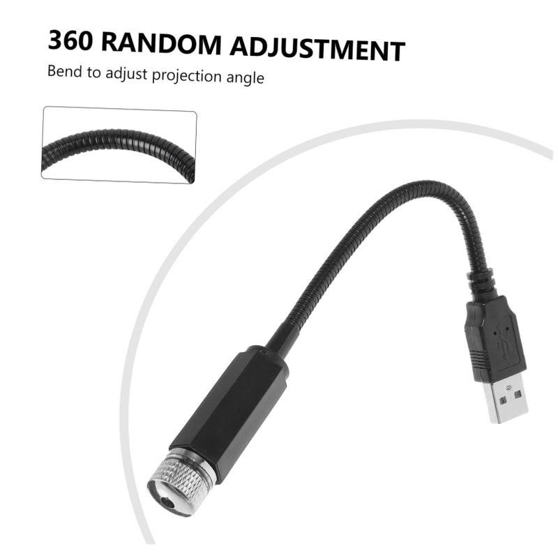 USB Car Ceiling Star Projector Light LED Night Atmosphere Lamp for Bedroom KTV Stage - Image 4