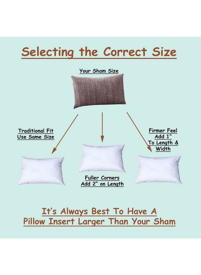 PILLOWFLEX Pillowflex Synthetic Down Pillow Insert - 12x18 Down Alternative Pillow, Ultra Soft, Small Rectangle, Lumbar, Travel, Neck, Sleeping Pillow - 1 Decorative Pillow Form - Image 3