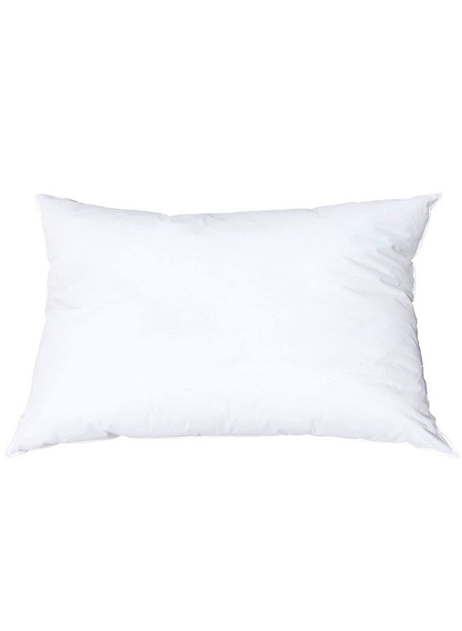 PILLOWFLEX Pillowflex Synthetic Down Pillow Insert - 12x18 Down Alternative Pillow, Ultra Soft, Small Rectangle, Lumbar, Travel, Neck, Sleeping Pillow - 1 Decorative Pillow Form - Image 2