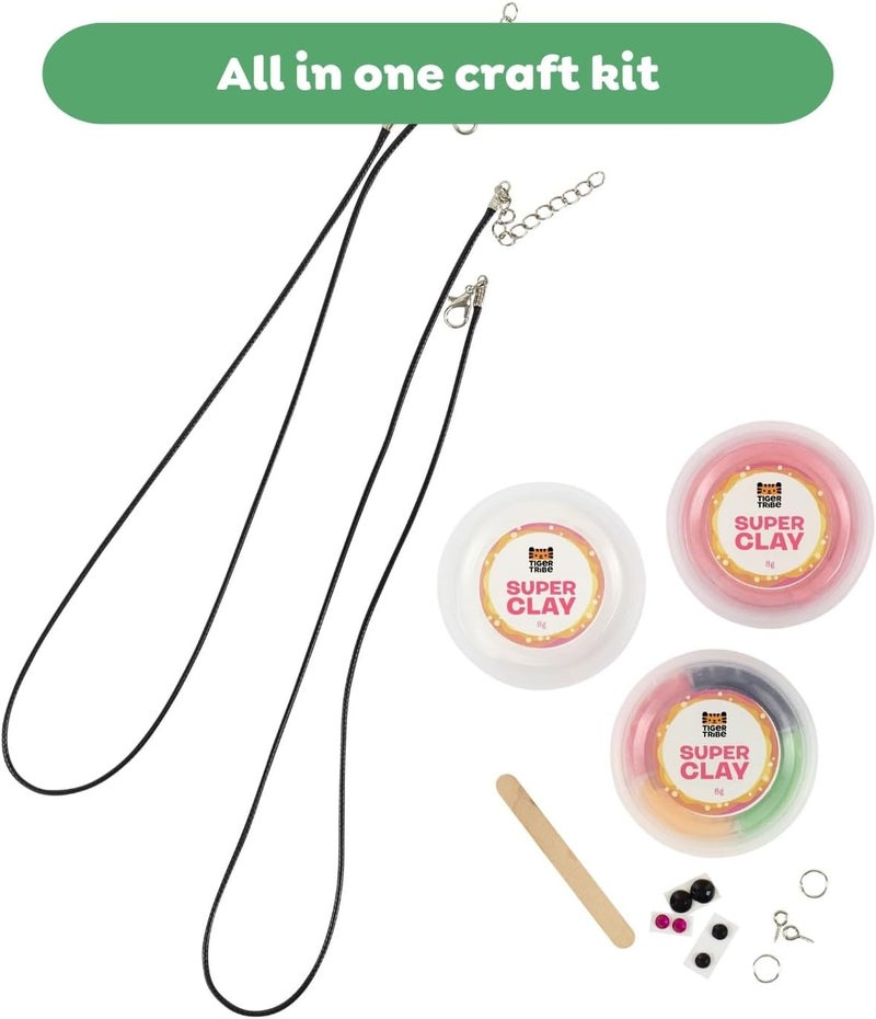 Tiger Tribe Sweeties Necklaces Clay Craft Kit - Image 2