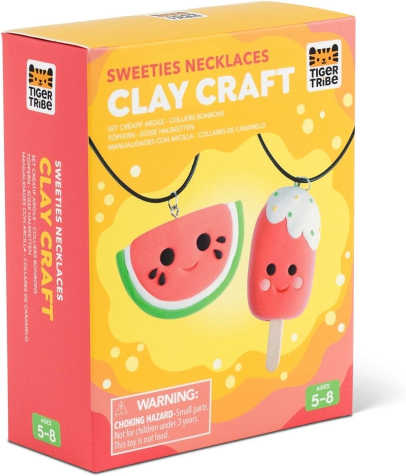 Tiger Tribe Sweeties Necklaces Clay Craft Kit - Image 1