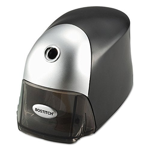 Bostitch Office QuietSharp Executive Heavy Duty Electric Pencil Sharpener for 65% Faster Sharpening and 6X Longer Cutter Life - Colored Pencil Compatible, Black - Image 1