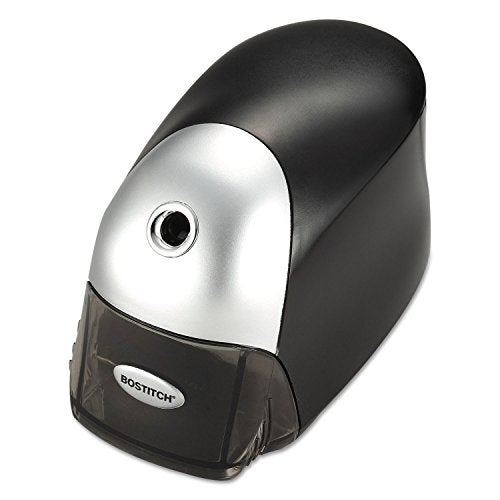 Bostitch Office QuietSharp Executive Heavy Duty Electric Pencil Sharpener for 65% Faster Sharpening and 6X Longer Cutter Life - Colored Pencil Compatible, Black - Image 3