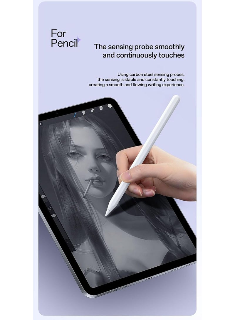 Replacement Pencil Tips for Apple Pencil Pro,Upgraded Pencil Tips fit for Apple 2nd 1st Gen USB-C,and Logitech Crayon Digital Pencil,Needle Pencil Tips with Case,IPad Pro Pencil Sets - Image 4