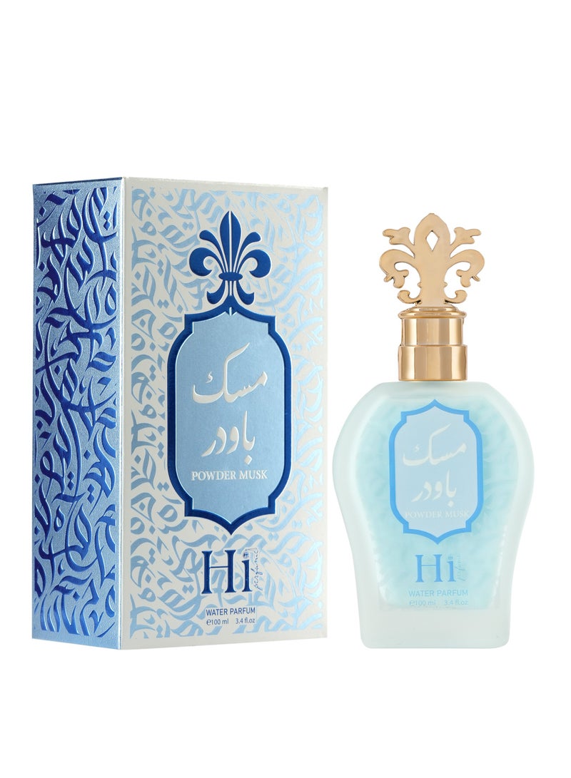 Hi Perfume Powder Musk Water Perfume for Unisex 100ml - Image 1
