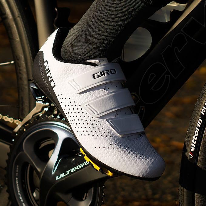 Giro Stylus Cycling Shoe - Men's White 48 - Image 2