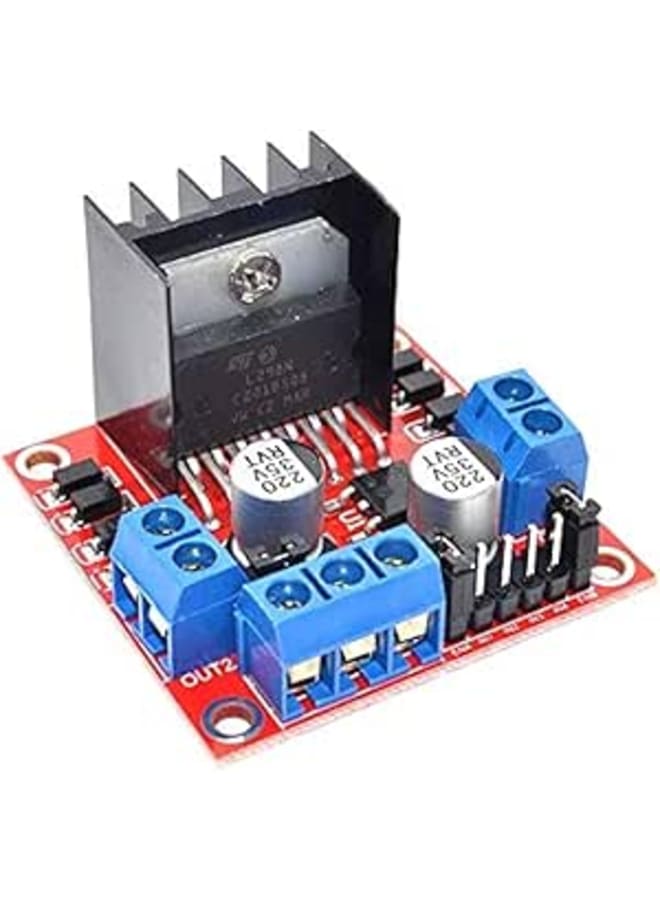 Dual H Bridge DC Stepper Motor Drive Controller Board Module L298N for Arduino