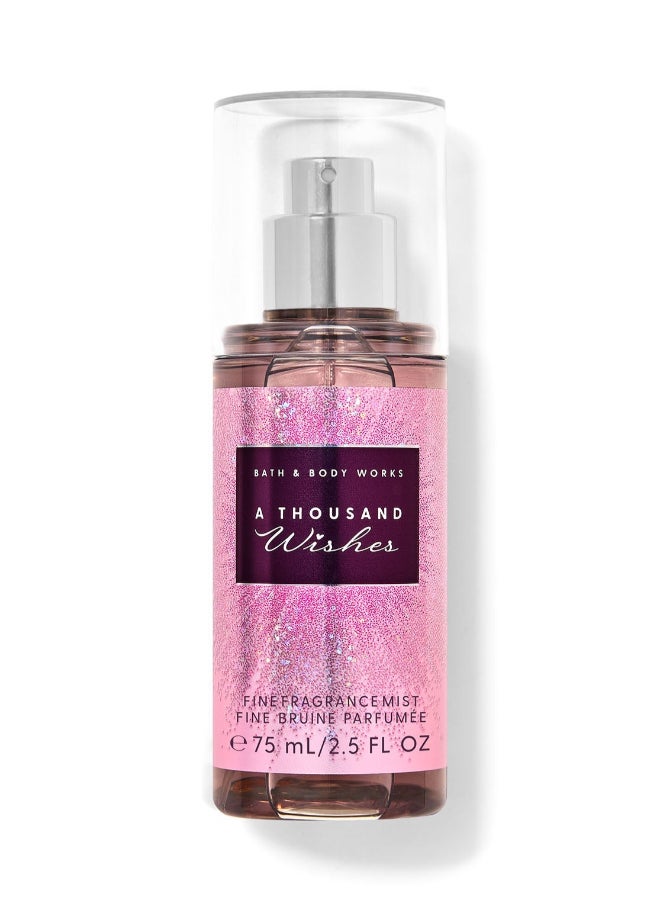 Bath & Body Works رذاذ عطر السفر بحجم ألف أمنية
