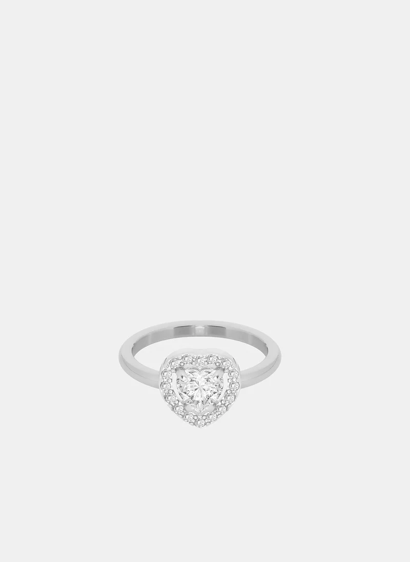 Liu Jo Ring with rhinestone heart cut