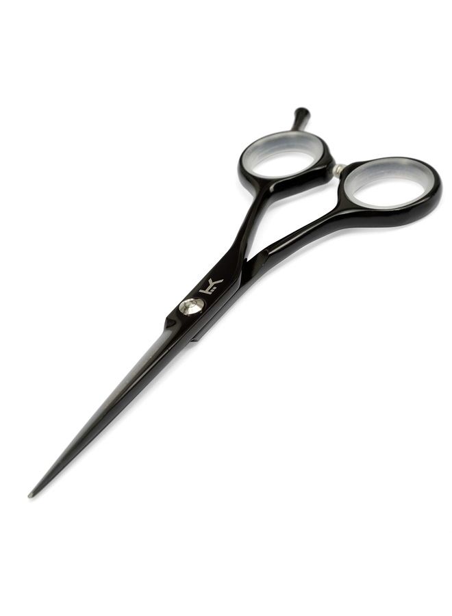 Kobaruto VERY SHARP 5.5 inch Black Cobalt Professional Hairdressing Barbers Scissors Shears - Image 1