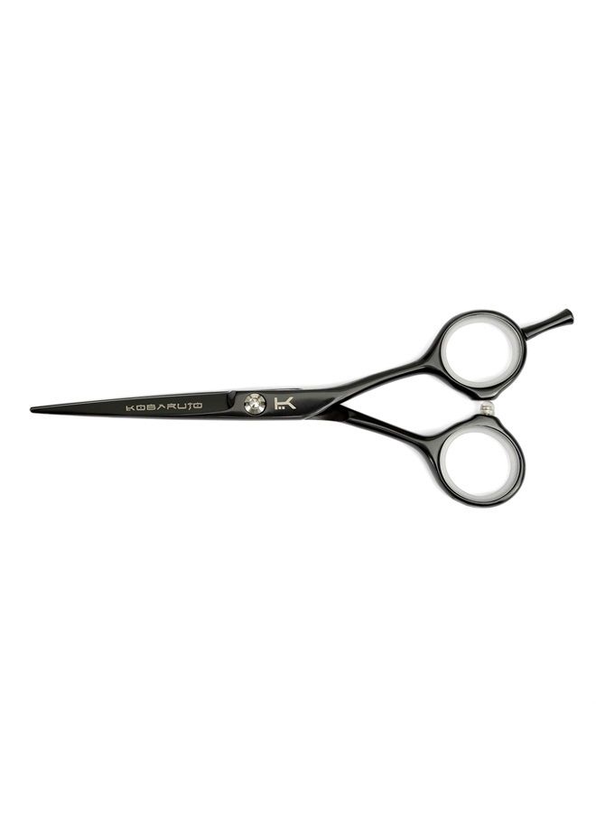 Kobaruto VERY SHARP 5.5 inch Black Cobalt Professional Hairdressing Barbers Scissors Shears - Image 2
