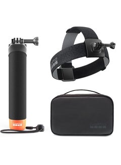 GoPro Adventure Kit 3.0 (Head Strap 2.0 + Clip, The Handler (Floating Hand Grip), and Compact Case) - Official Accessory  - Image 1