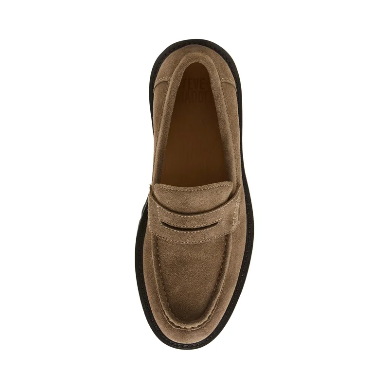 STEVE MADDEN Noordin Textured Chunky Loafers