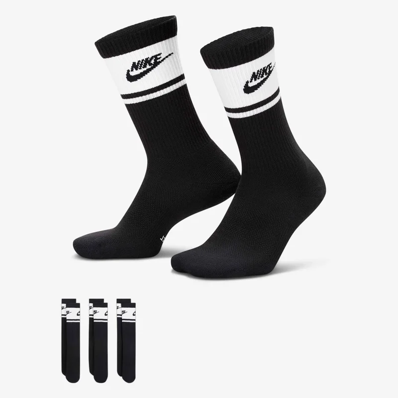 Everyday Elevated Medium Cushion Crew Socks (3 Pairs)