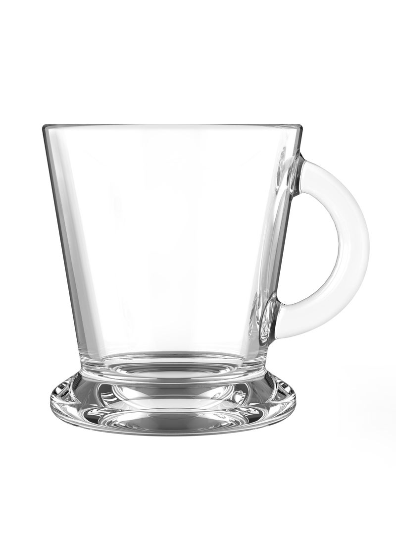 CITY GLASS Lychee Mug 80 ML - 6* Mugs Perfect Espresso cup simple transparent design  - Image 1