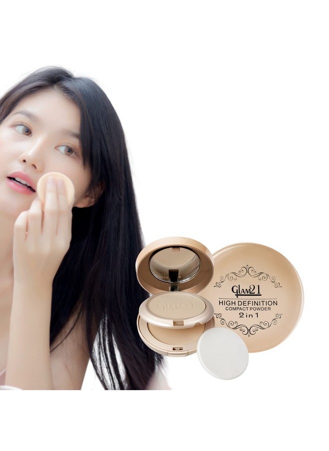 Glam21 High Definition Compact Powder 2-In-1 20G | Long-Lasting Mate Finish With Smooth Satin Texture - pzsku/Z021A65906FB602C84CC4Z/45/_/1735566851/31aaf159-a8c3-49cb-9a9c-2c3a9479a2da