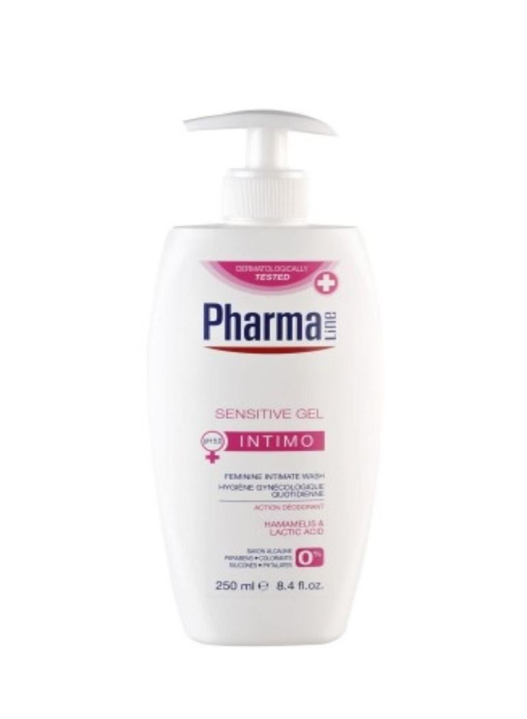 PharmaLine Sensitive Gel Intimo Feminine Wash 250ml