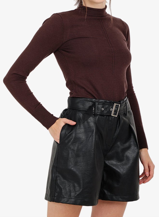 Carina Slim Mock Neck Top - Image 2